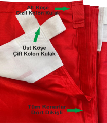 3 x 4.5 METRE TÜRK BAYRAĞI